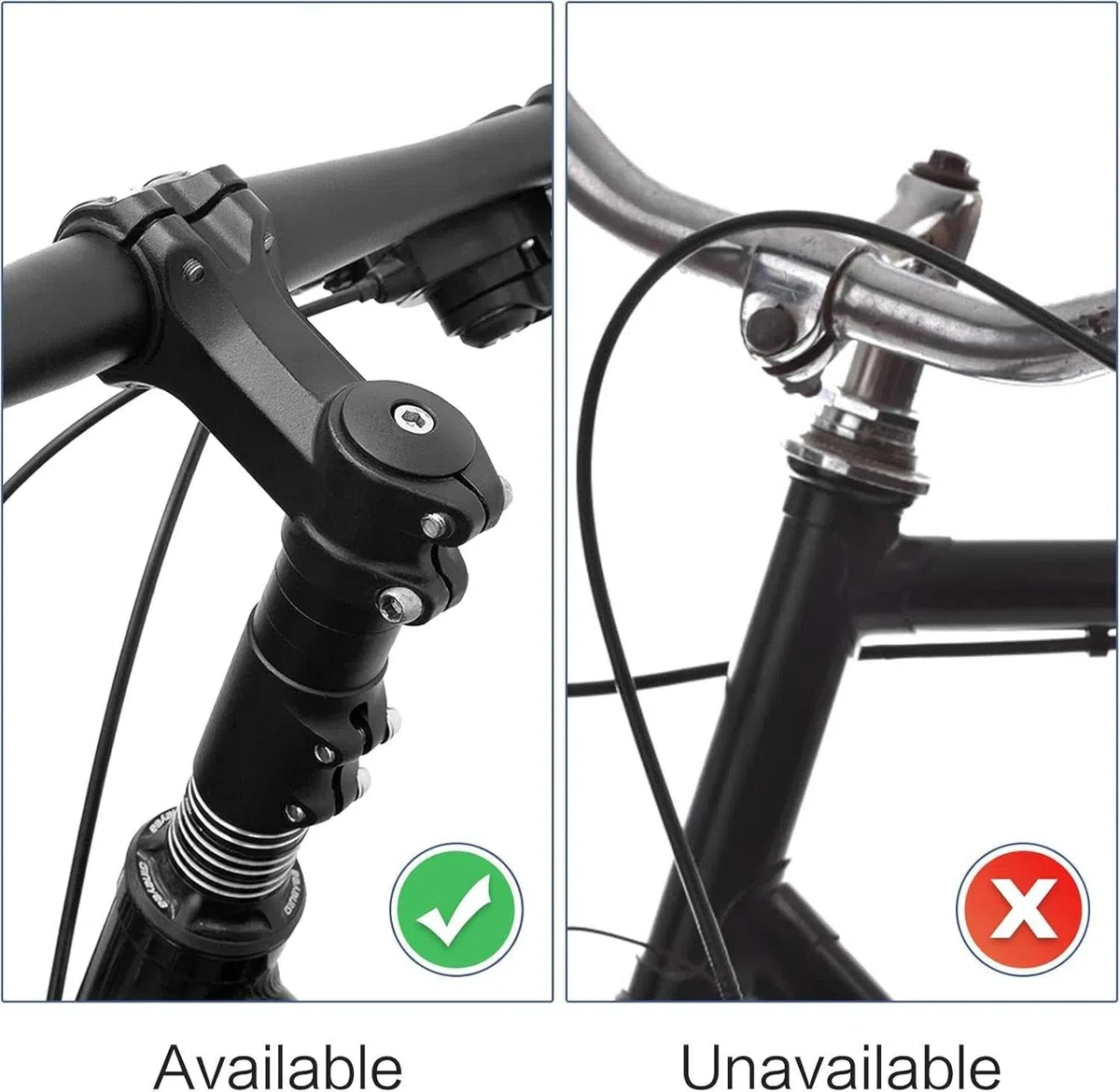 28mm Prolunga Manubrio MTB Altezza Adattatore per Attacco Manubrio in Lega di Alluminio Riser Manubrio Estensore Prolunga Stelo Forcella Bici da Corsa (3,5 * 3,5 * 12,9cm)