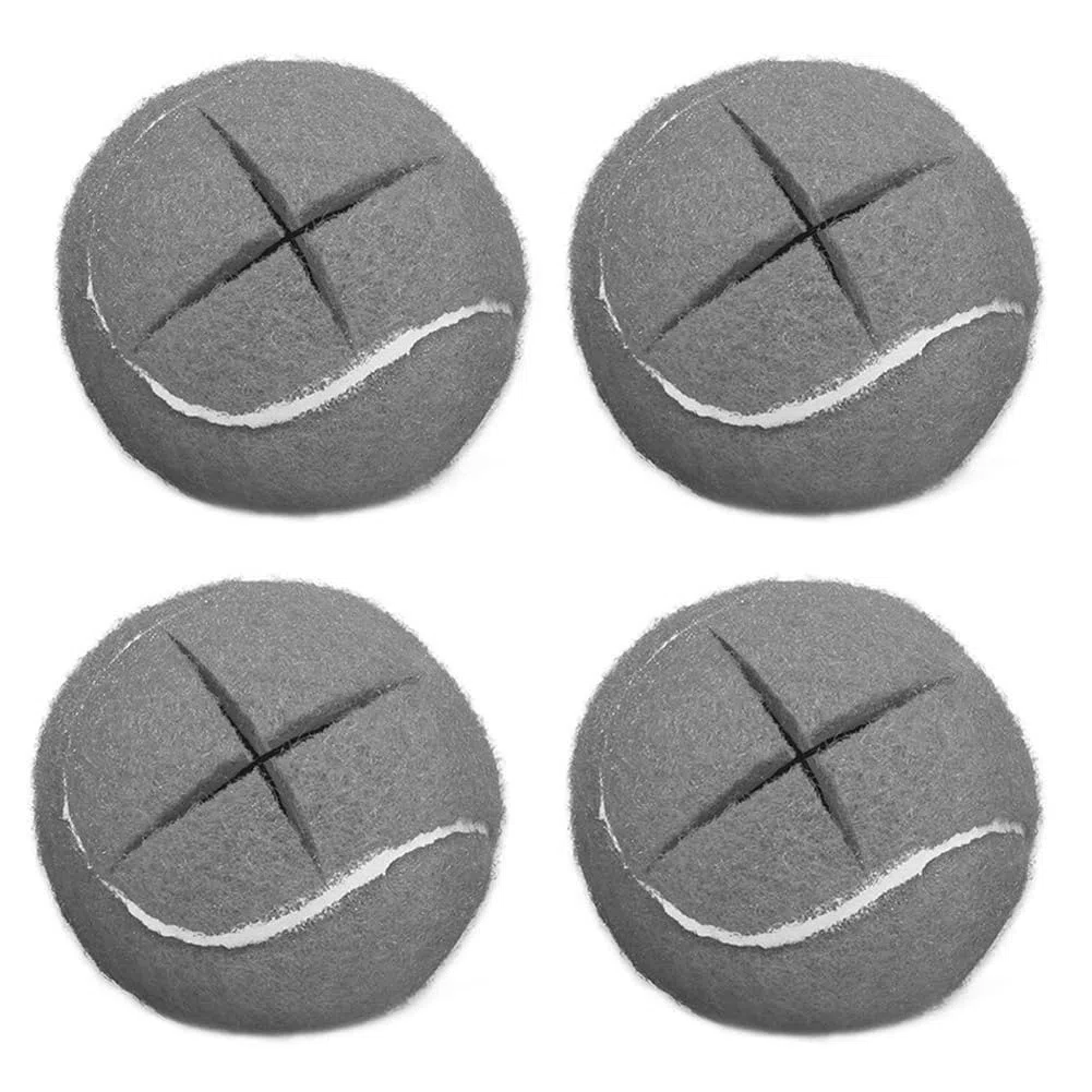 4 Palline da Tennis per Deambulatori per Gambe di Mobili e Protezione del Pavimento