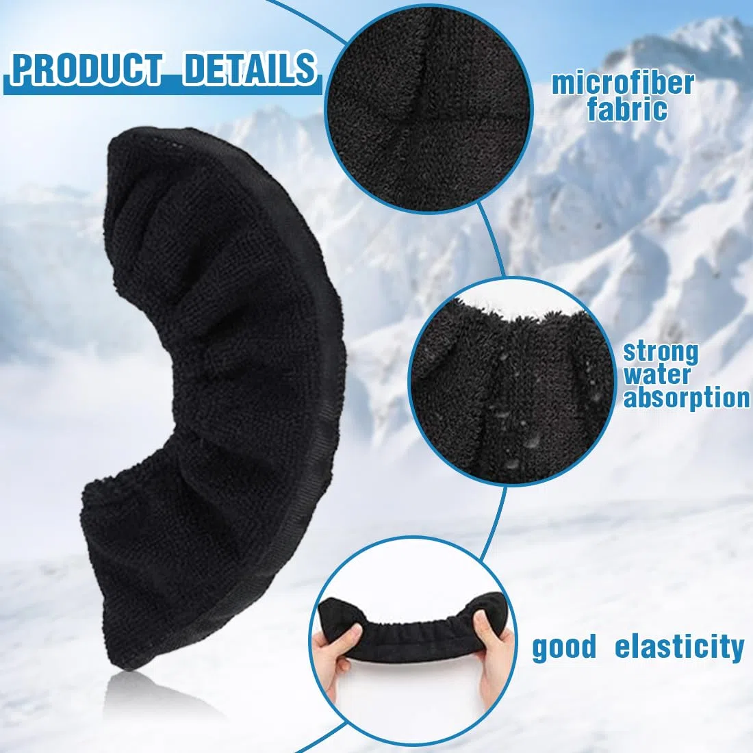 1 Paio di Calze Elastiche per Pattini da Ghiaccio per Hockey su Ghiaccio, per Uomo e Donna, Bambini, Pattini da Ghiaccio e Pattinaggio, Protezione per Pattini, Accessori per Hockey su Ghiaccio