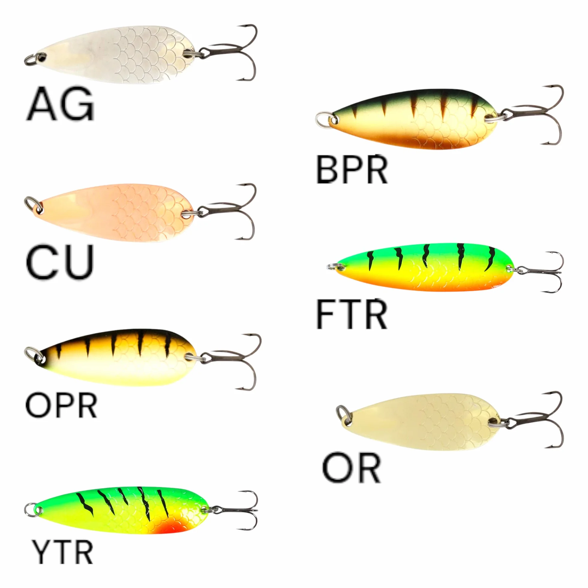 Freccia asimmetrica 23,5 g/8,5 cm – luccio pesce persico – esca da pesca – Cucchiaio di metallo – Esca dura – Set per pesca – Angel Spoon – Esca per luccio – Esca persico