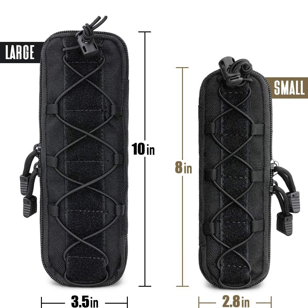 ACEXIER 1PCS Tattico Molle Coltello Sacchetto Torcia Custodia Custodia Piccola Borsa da Vita Escursionismo Coltelli da Caccia Fondina Sacchetti Magazine Pouch
