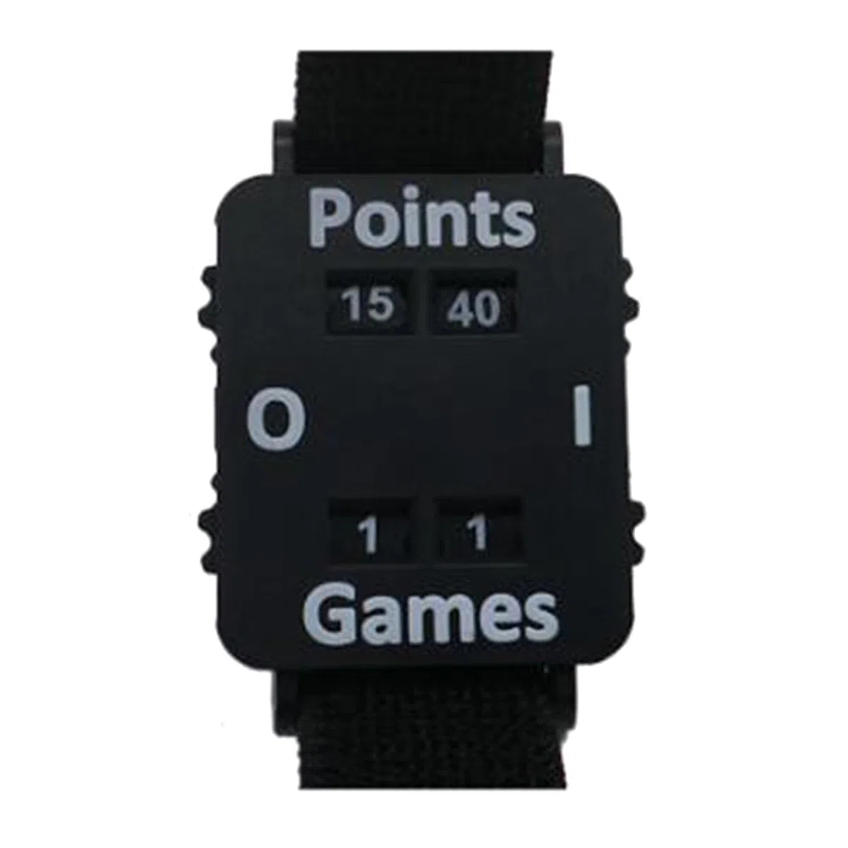 Contatore da Polso con Cinturino Regolabile, Orologio Segnapunti in ABS, Accessori Tennis, Cinturino Multiuso per Tennis, Pong, Badminton, Pallavolo, Lunghezza 30 Cm