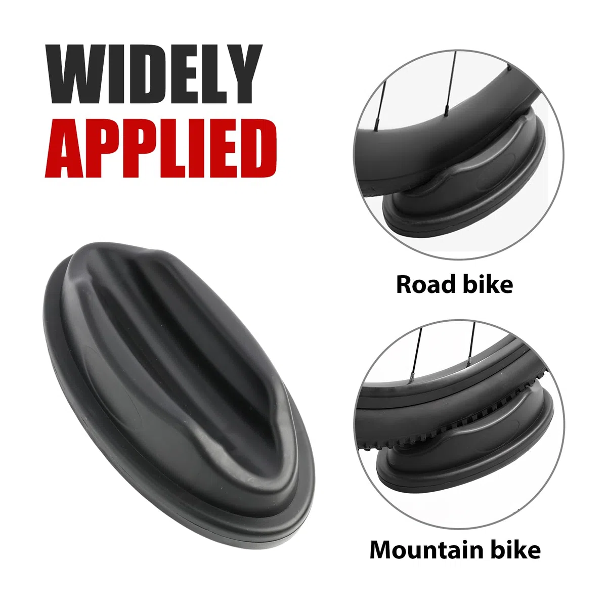 1pcs Supporto Ruota Anteriore rulli Piattaforma di Supporto per Montante per Ruota Anteriore,Compatibile con Bici da Strada e Mountain Bike,Antiscivolo, per Allenamento Indoor