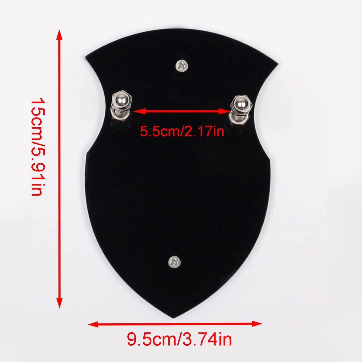 WANLIAN Parete -monte spada spada spada gancio muro -supporto display montato per spada singola parete verticale Frame di spada universale installato (Nero 1 confezione)