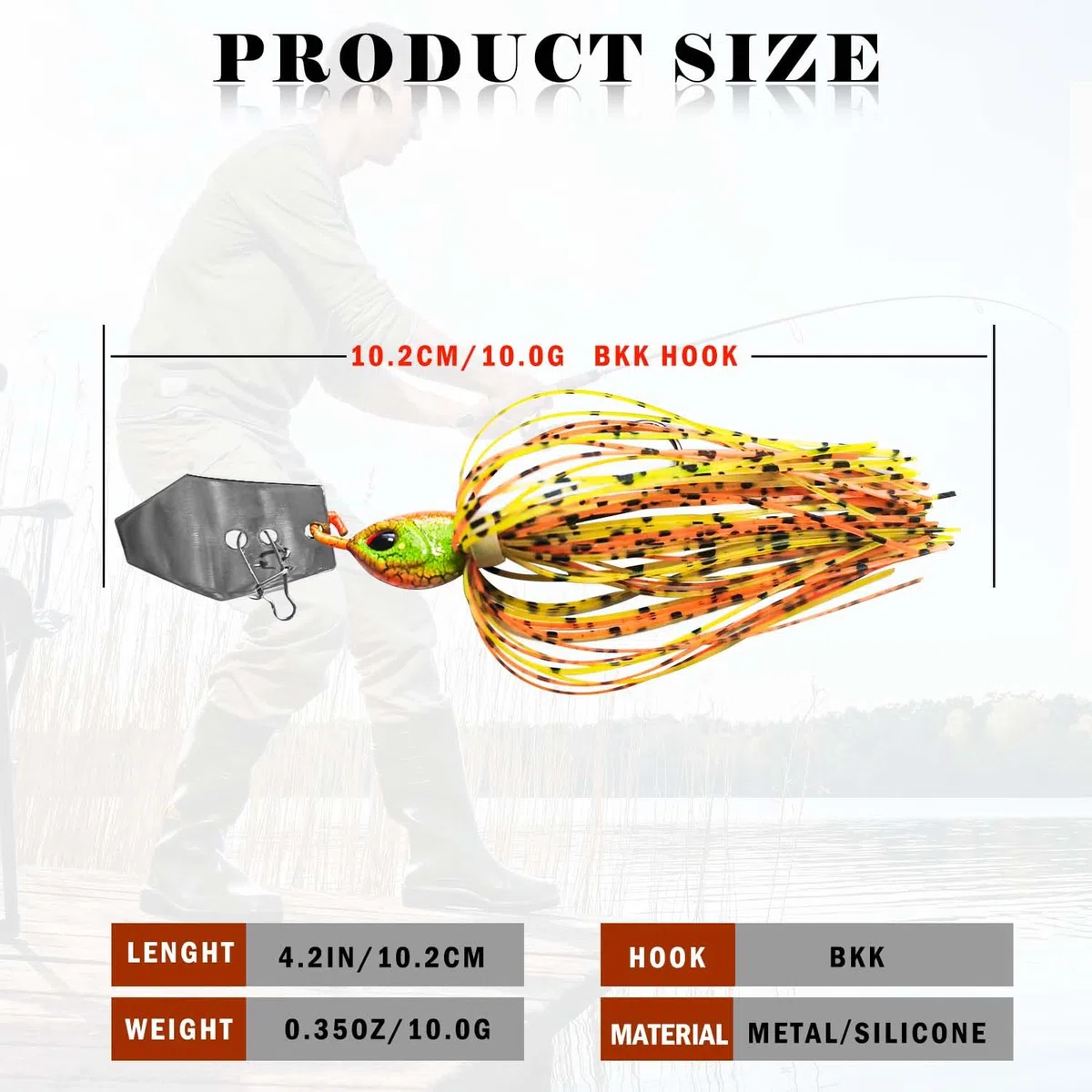Esche in silicone preassemblate, per acqua dolce e salata, ideali per persici, lucci e trote – regalo perfetto per pescatori