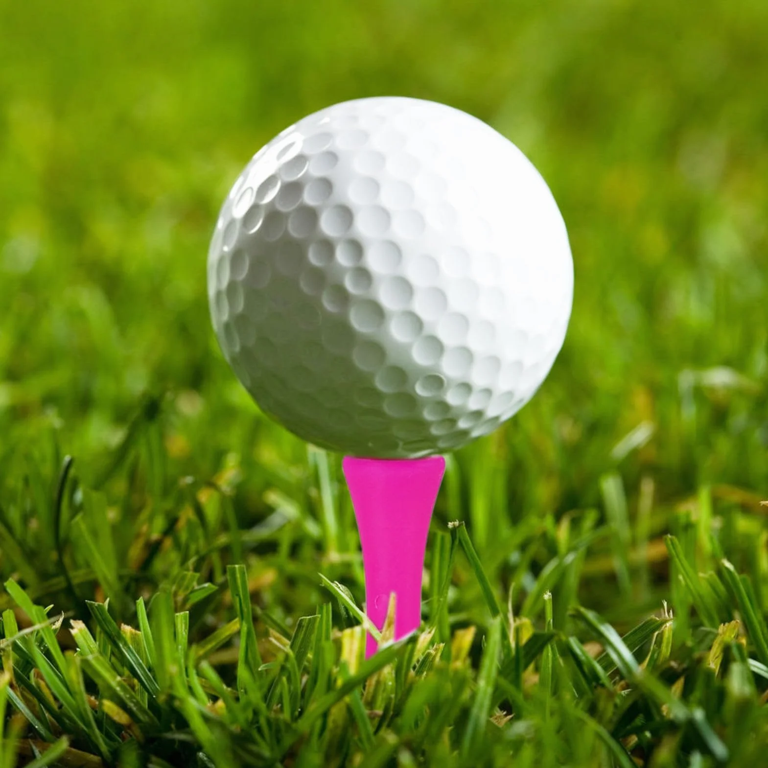 Castle Tees Golf tè da golf in plastica 57 mm rosa indistruttibili portatili