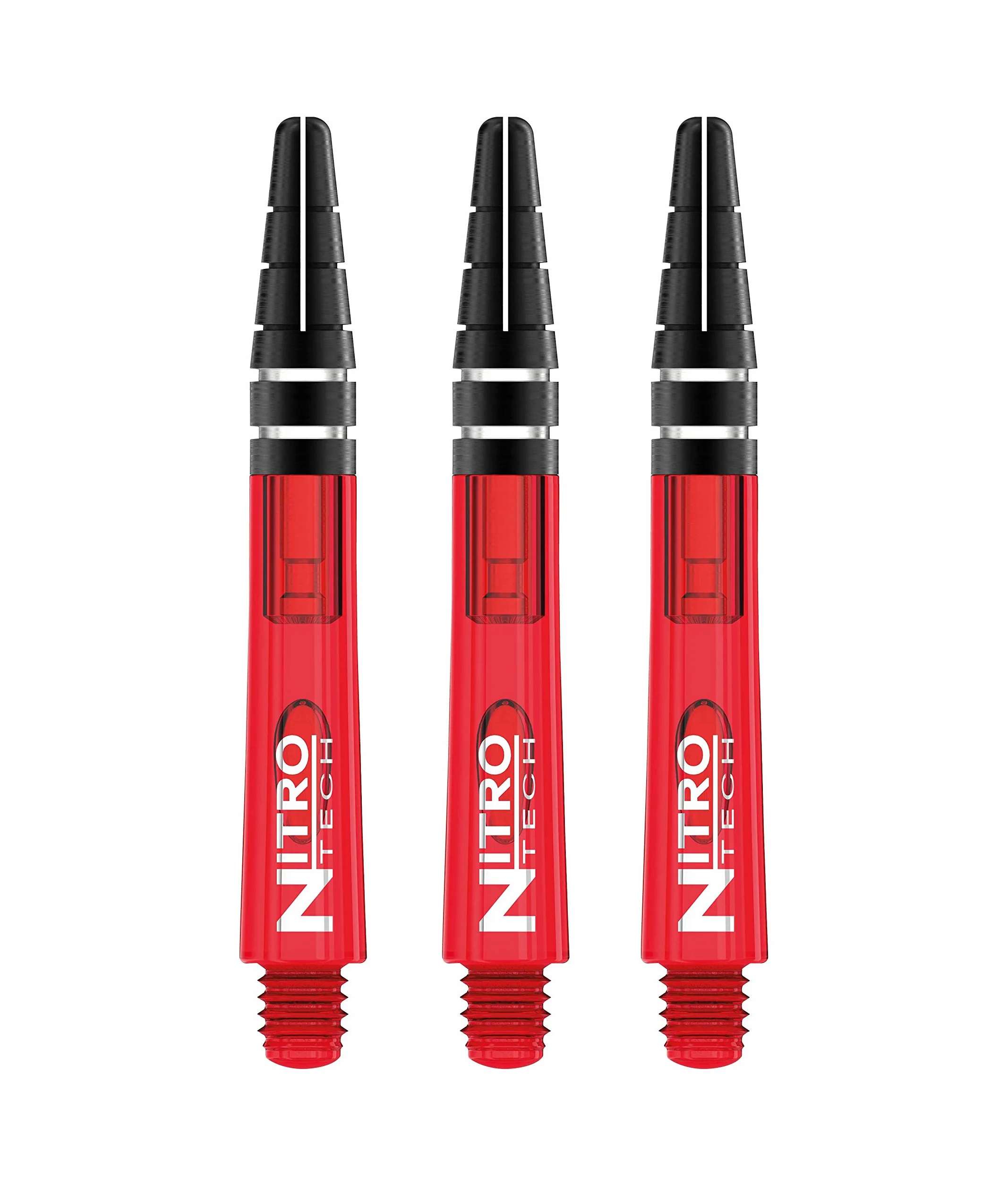 RED DRAGON Nitrotech Alberi Freccette Aste Corti Multipack 2-3 Set per Confezione (9 Alberi Freccette Aste in Totale)