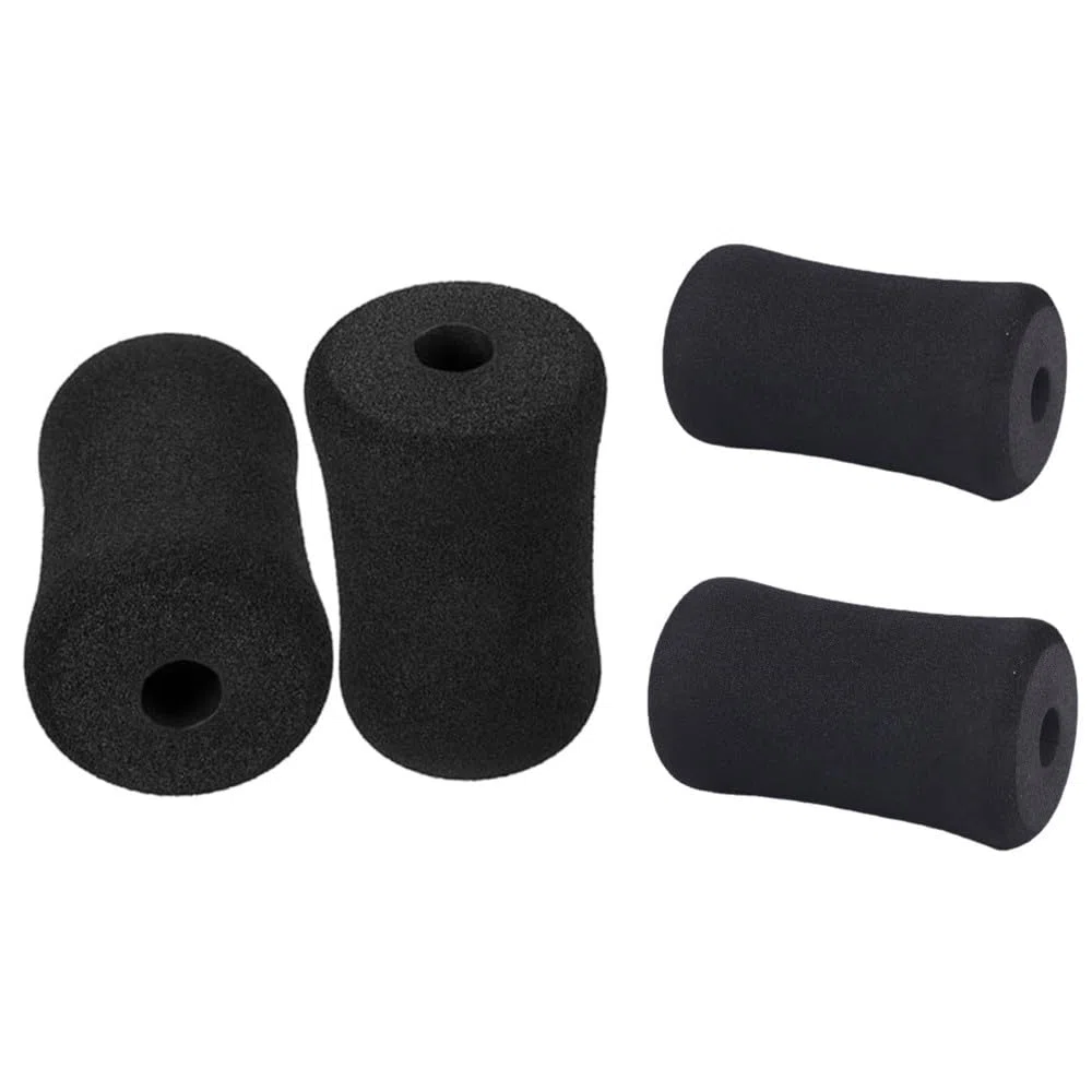 4 Pezzi Di Cuscinetti Per Piedi In Schiuma Coperture Per Tampone A Rulli Cuscinetti Di Ricambio pad per esercizi palestra pad attrezzature